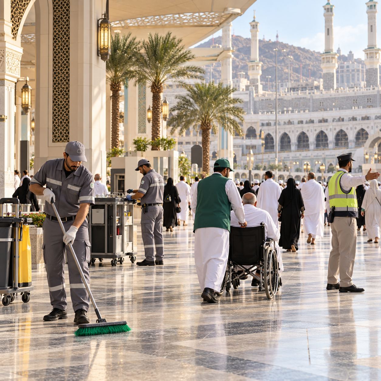 جاهزية لخدمة الزوار
